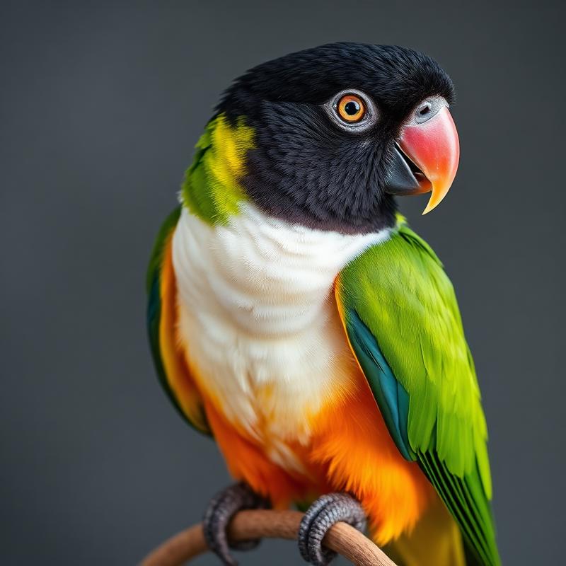 Bouncer the Black-Headed Caique