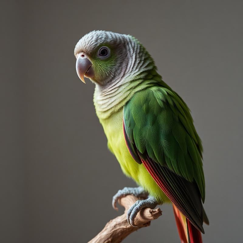 Pickle the Green-Cheek Conure