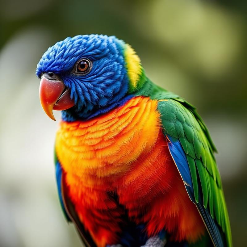 Kiwi the Rainbow Lorikeet