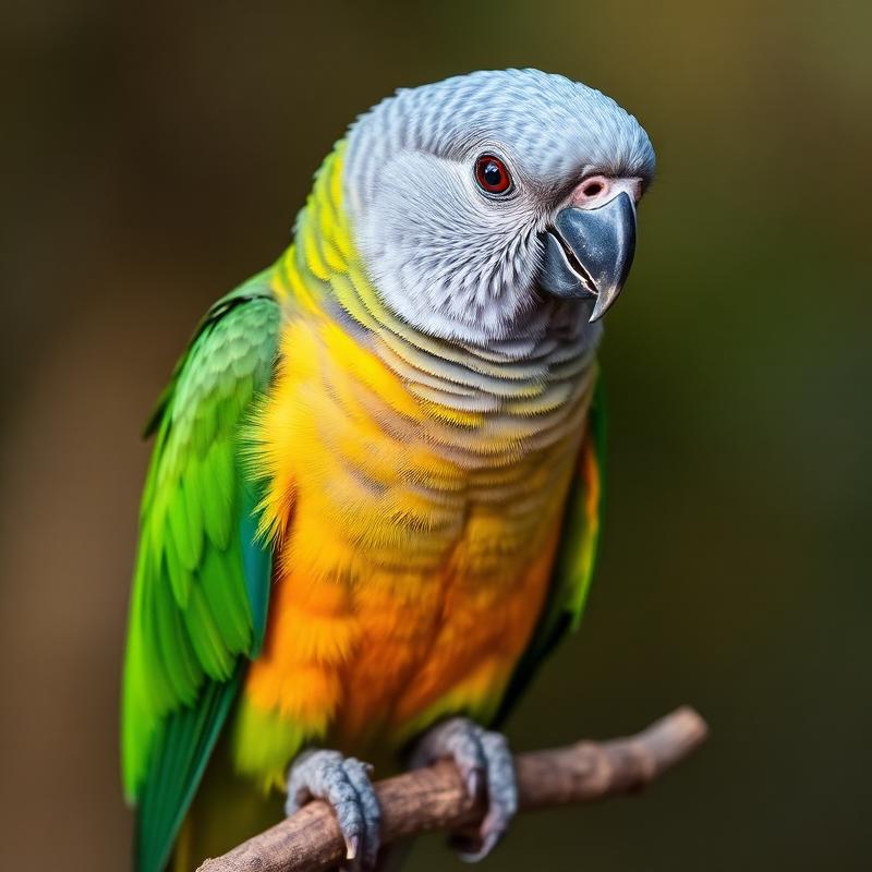 Coco the Senegal Parrot