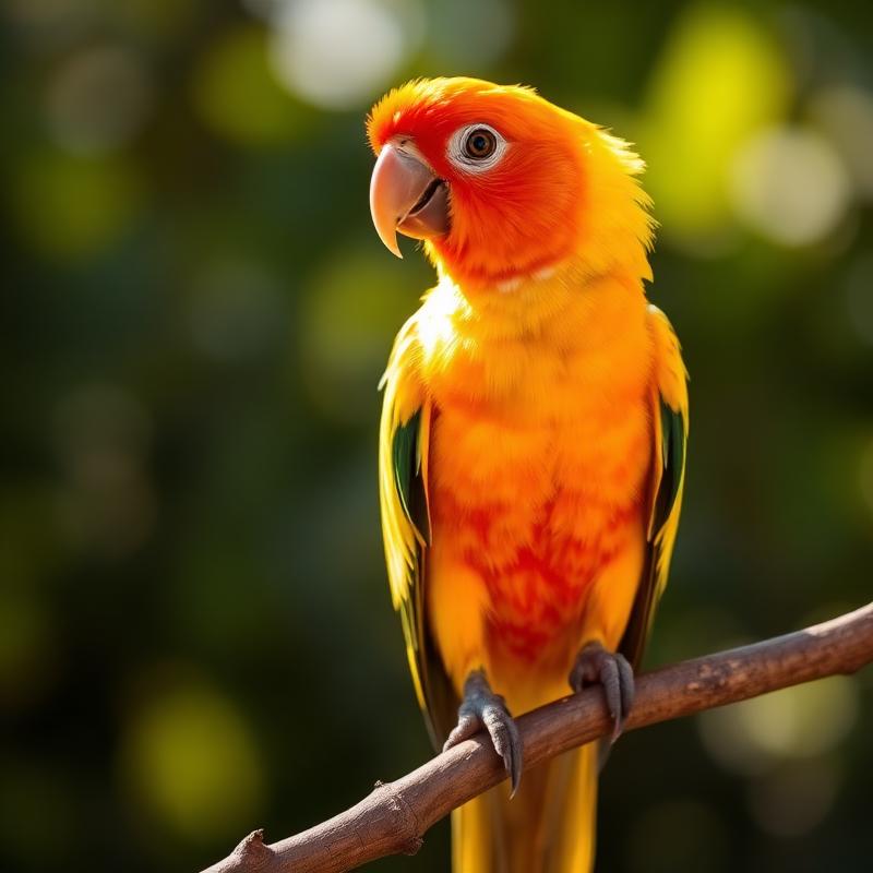 Sunny the Sun Conure